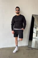 Szorty męskie BG Shazam | czarny