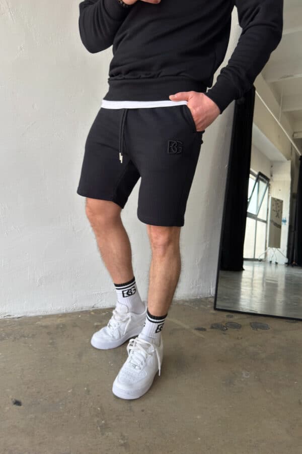 Szorty męskie BG Shazam | czarny