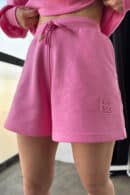 Szorty damskie BG Bills | róż barbie
