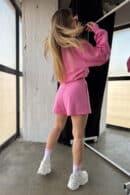 Szorty damskie BG Bills | róż barbie