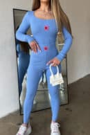 Komplet damski BG Mamba | niebieski