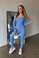 Komplet damski BG Mamba | niebieski