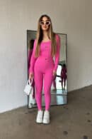 Komplet damski BG Mamba | fuksja