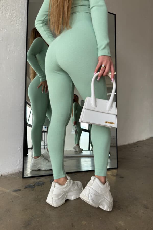 Komplet damski BG Mamba | matcha