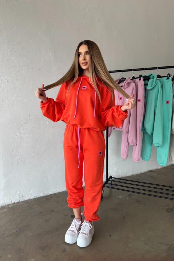 Dres damski BG Kolo | pomarańczowy