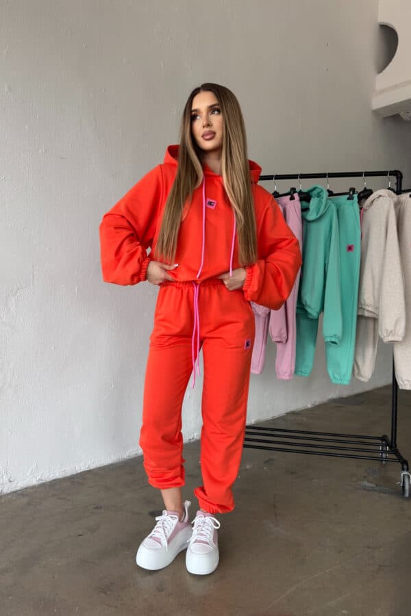 Dres damski BG Kolo | pomarańczowy