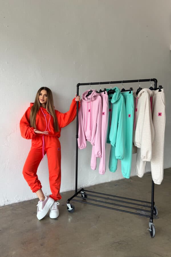 Dres damski BG Kolo | pomarańczowy