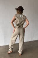 Kombinezon damski BG Mango | beż