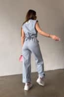 Kombinezon damski BG Mango | błękit