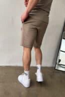 Szorty męskie BG Milano | ciemny beż