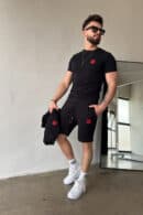 Szorty męskie BG Milano | czarny