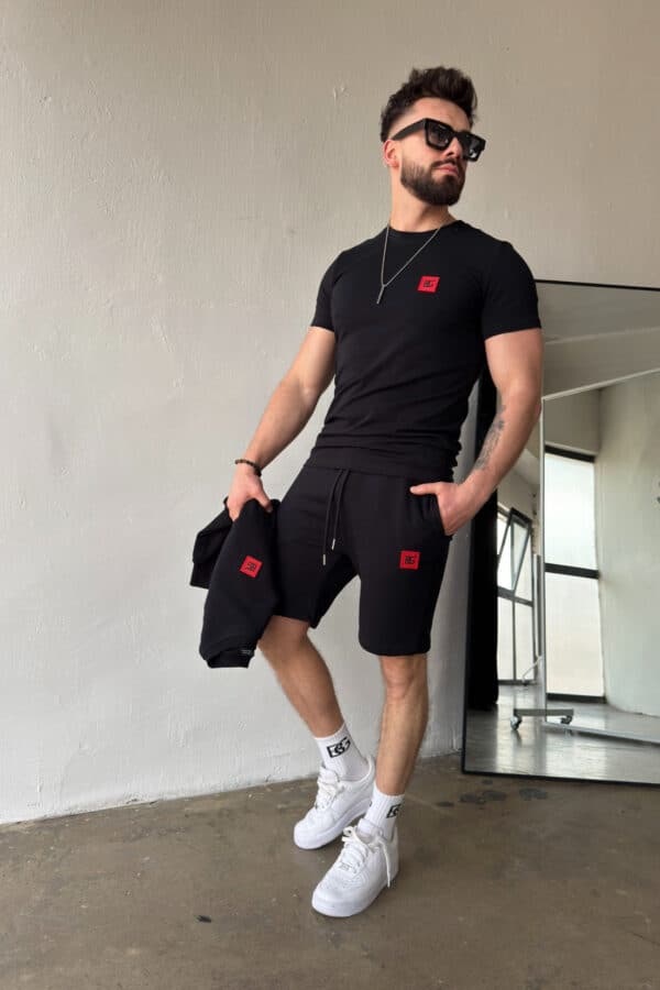 Szorty męskie BG Milano | czarny