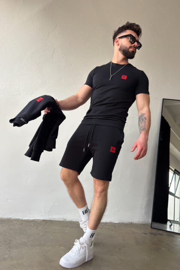 Szorty męskie BG Milano | czarny