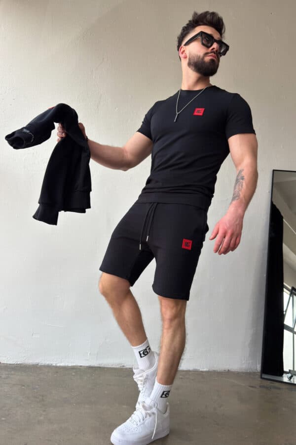 Szorty męskie BG Milano | czarny