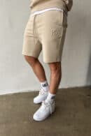 Szorty męskie BG Shazam | jasny beż