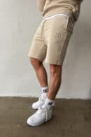 Szorty męskie BG Shazam | jasny beż