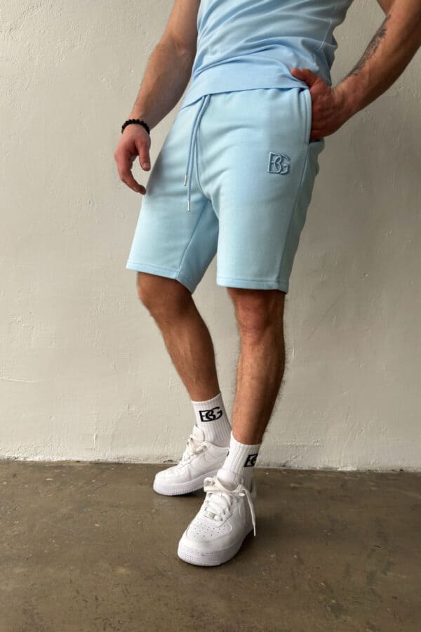 Szorty męskie BG Shazam | błękit