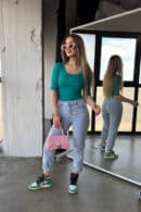 Bluzka damska BG Barbies | lazur