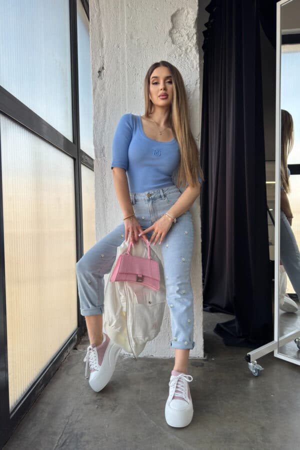 Bluzka damska BG Barbies | niebieski