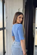 Bluzka damska BG Barbies | niebieski