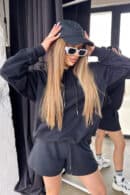 Szorty damskie BG Bills | czarny