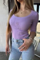 Bluzka damska BG Barbies | liliowy