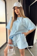 Szorty damskie BG Bills | błękit