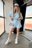 Szorty damskie BG Bills | błękit