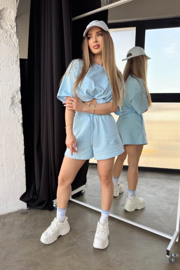 Szorty damskie BG Bills | błękit