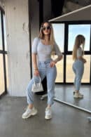 Bluzka damska BG Barbies | straciatella Bluzka damska BG Barbies | straciatella