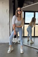 Bluzka damska BG Barbies | straciatella Bluzka damska BG Barbies | straciatella