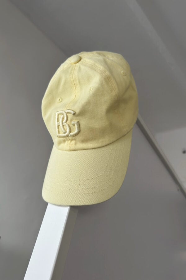 Czapka unisex BG Fufu | jasny żółty