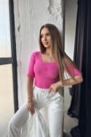 Bluzka damska BG Barbies | fuksja Bluzka damska BG Barbies | fuksja