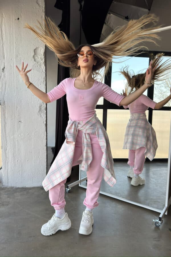 Bluzka damska BG Barbies | jasny róż