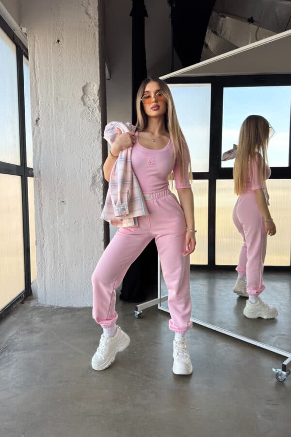 Bluzka damska BG Barbies | jasny róż