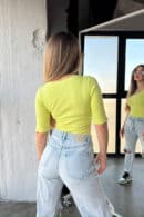 Bluzka damska BG Barbies | limonka