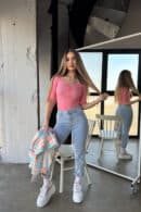 Bluzka damska BG Barbies | morela