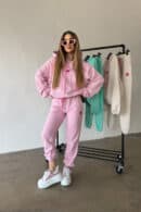 Dres damski BG Kolo | pastelowy róż Dres damski BG Kolo | pastelowy róż