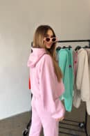 Dres damski BG Kolo | pastelowy róż Dres damski BG Kolo | pastelowy róż