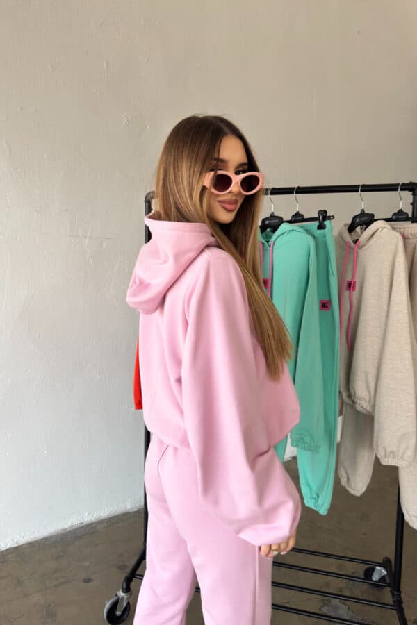 Dres damski BG Kolo | pastelowy róż Dres damski BG Kolo | pastelowy róż