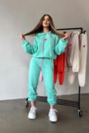 Dres damski BG Kolo | mięta