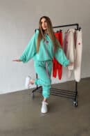 Dres damski BG Kolo | mięta