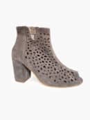 Botki ażur czarne zamsz Exquisite 1184 Botki ażur czarne zamsz Exquisite 1184