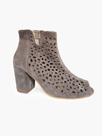 Botki ażur czarne zamsz Exquisite 1184 Botki ażur czarne zamsz Exquisite 1184