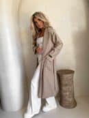 Płaszcz BOSS – beżowy