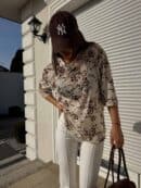 Bluzka MARMARIS print - twig