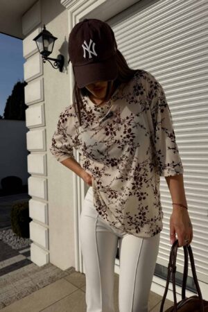 Bluzka MARMARIS print - twig