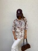 Bluzka MARMARIS print - twig