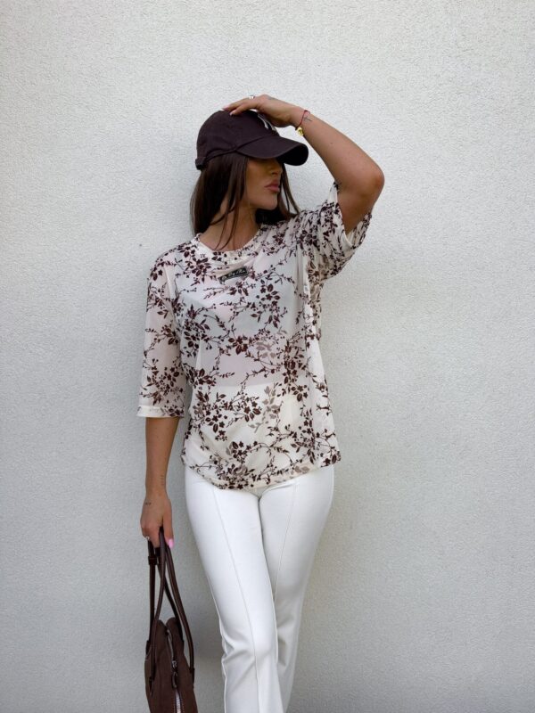 Bluzka MARMARIS print - twig