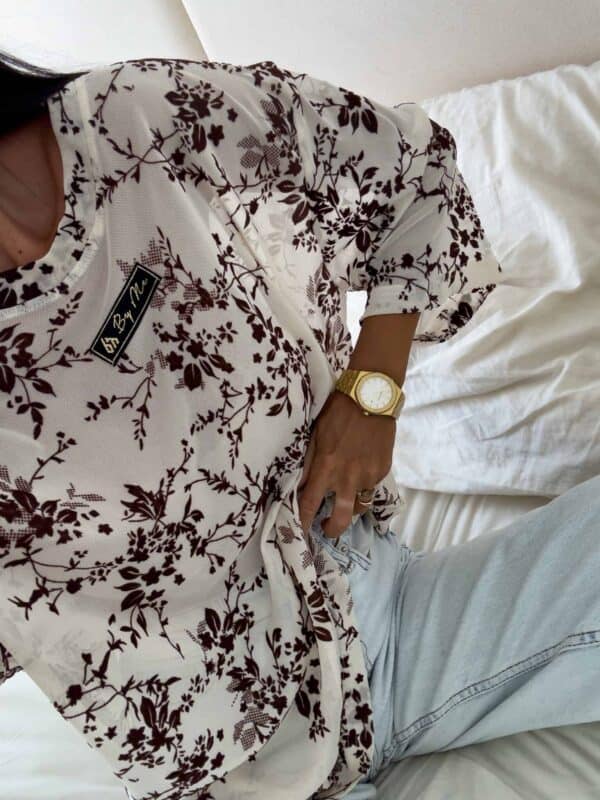 Bluzka MARMARIS print - twig